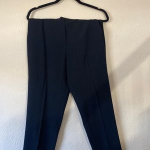 Black modern dress pants - pleat